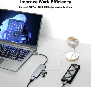 4-poorts USB 3.0 Hub