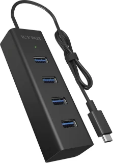 4-poorts USB 3.0 Hub met USB-C aansluiting