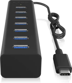 4-poorts USB 3.0 Hub met USB-C aansluiting