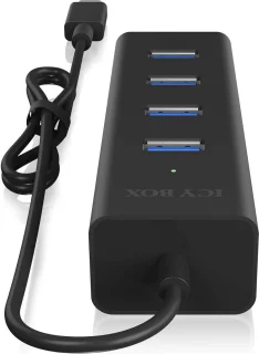 4-poorts USB 3.0 Hub met USB-C aansluiting