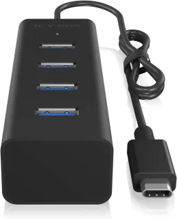 4-poorts USB 3.0 Hub met USB-C aansluiting