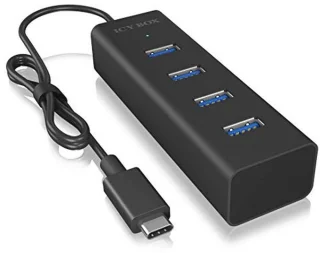 4-poorts USB 3.0 Hub met USB-C