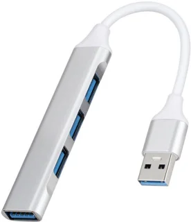 4-poorts USB 3.0-hub (mini-dockingstation)