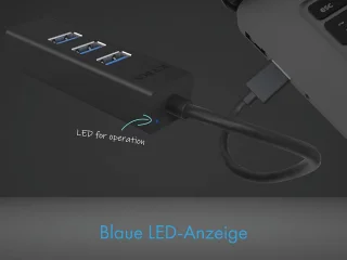 4-poorts USB 3.0 Hub