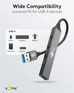 4-poorts USB 3.2 Hub