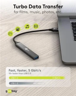 4-poorts USB 3.2-hub