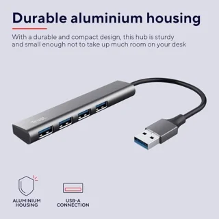 4-poorts USB-A hub