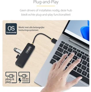 4-Poorts USB-A Hub - USB 3.0