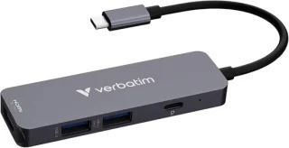 4-poorts usb-c hub