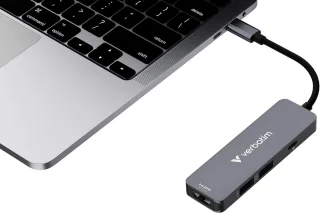 4-poorts USB-C hub