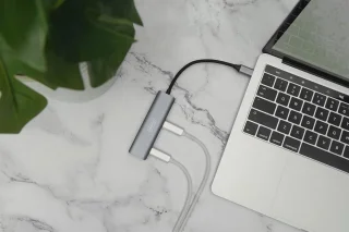 4-poorts USB-C hub