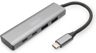 4-poorts USB-C hub