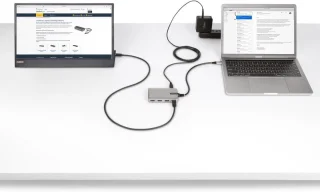 4-poorts USB-C hub