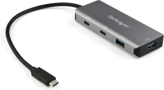 4-poorts USB-C hub voor laptop