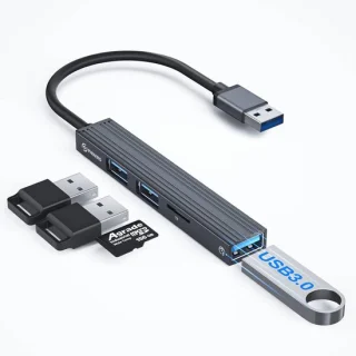 4-poorts USB-hub