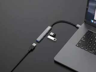 4-Poorts USB-hub - Compacte verdeler