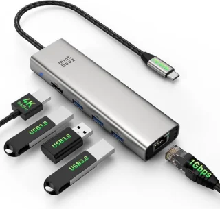 4-poorts USB-hub