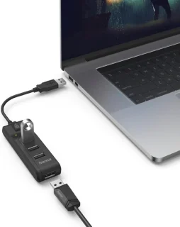 4-poorts USB-hub (USB 2.0)