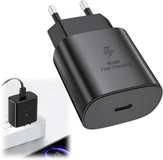 45 W usb-c snellader, zwart