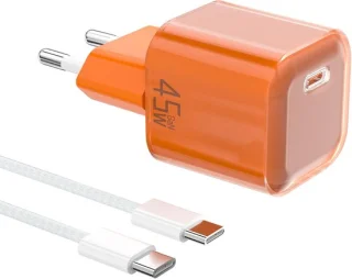 45w usb-c gan snellader