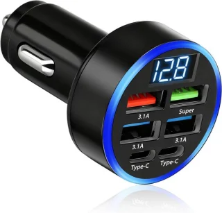 6-in-1 autolader 12V/24V