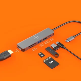 6-in-1 USB-C Hub