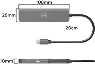 6-in-1 USB-C Hub