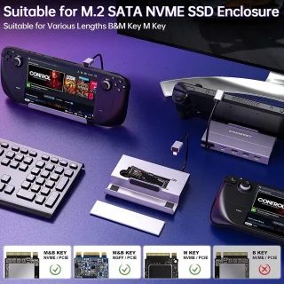 7-in-1 Docking Station voor Steam Deck
