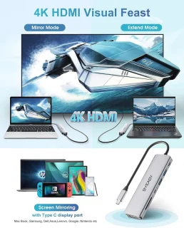 7-in-1 USB-C Hub - Type-C adapter