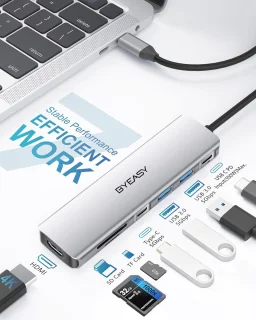 7-in-1 USB-C Hub - Type-C adapter