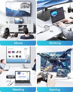 7-in-1 USB-C Hub - Type-C adapter