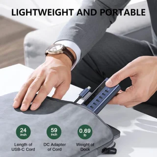 7-in-1 USB-C Hub voor laptop