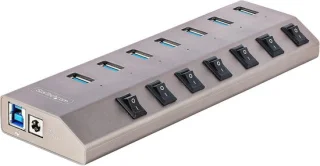 7-Poort USB-C Hub (USB 3.0) voor Desktop & Laptop