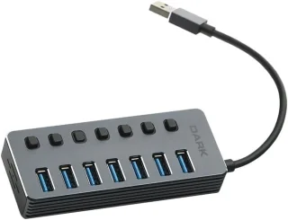 7-poorts USB 3.0-hub