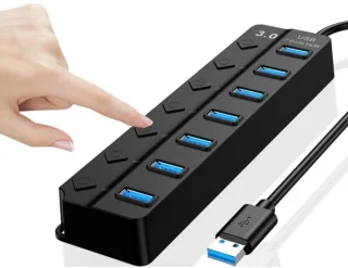7-poorts USB 3.0-hub