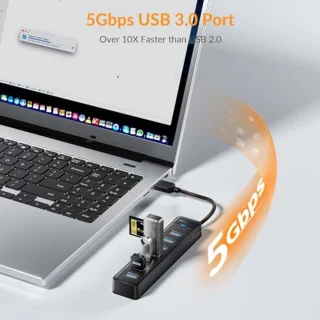 7-poorts USB 3.0 Hub