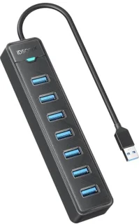 7-poorts USB 3.0 Hub
