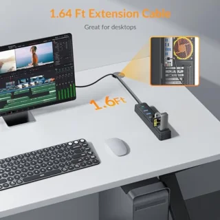 7-poorts USB 3.0 Multiport Adapter