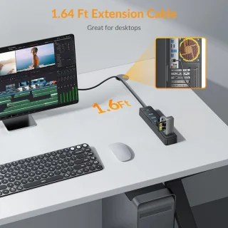 7-Poorts USB 3.0 Multiport Adapter
