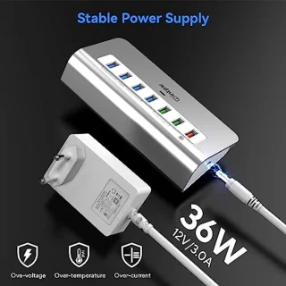 7-poorts USB-hub