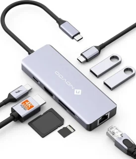8-in-1 USB-C Hub Dockingstation