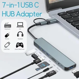 8-in-1 USB-C-hub