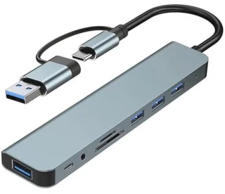 8-in-1 USB-C-hub
