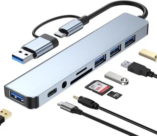 8-in-1 USB-C hub
