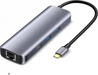 8-poorts USB-C Hub Dockingstation