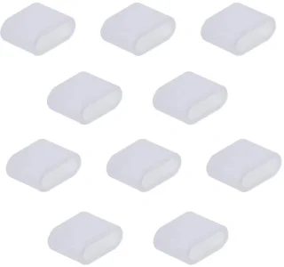 8 stuks USB-C-stofkappen van siliconen