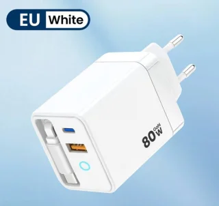 80W GaN USB-C-lader
