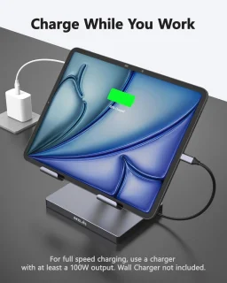 9-in-1 USB-C Hub Stand Dockingstation voor iPad Pro en iPad Air