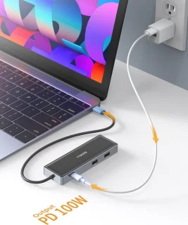 9-in-1 USB-hub
