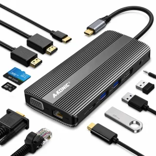 A-KONIC Corporate Dock USB-C dockingstation voor laptop